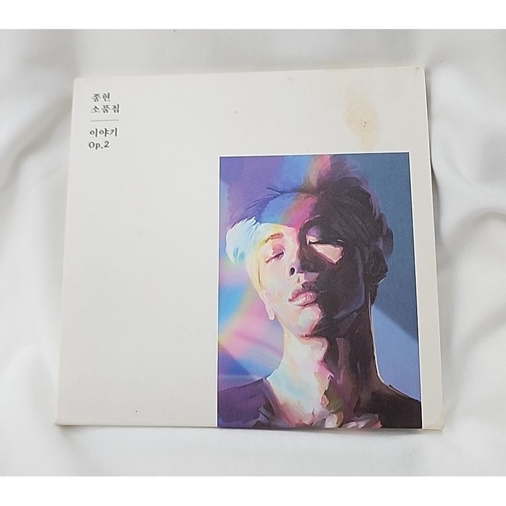 Jonghyun Story Op. 2 And Op.1 Disc Only As Pictured Some Discolor on cover